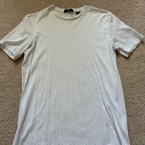 Theory Clean Tee in Neptune Jersey | Size XS | White | 100% Pima Cotton